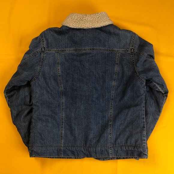 LL Bean Shearling Jean Jacket - Picture 4 of 4